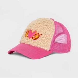 Wild Fable Faux Shearling Trucker Hat NWT